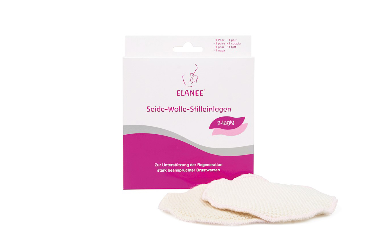 Silk-wool nursing pads, 2-ply buy online